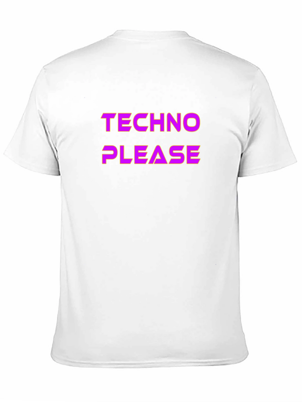 Techno Please Graphic T-Shirt - Music Rave Party Tee