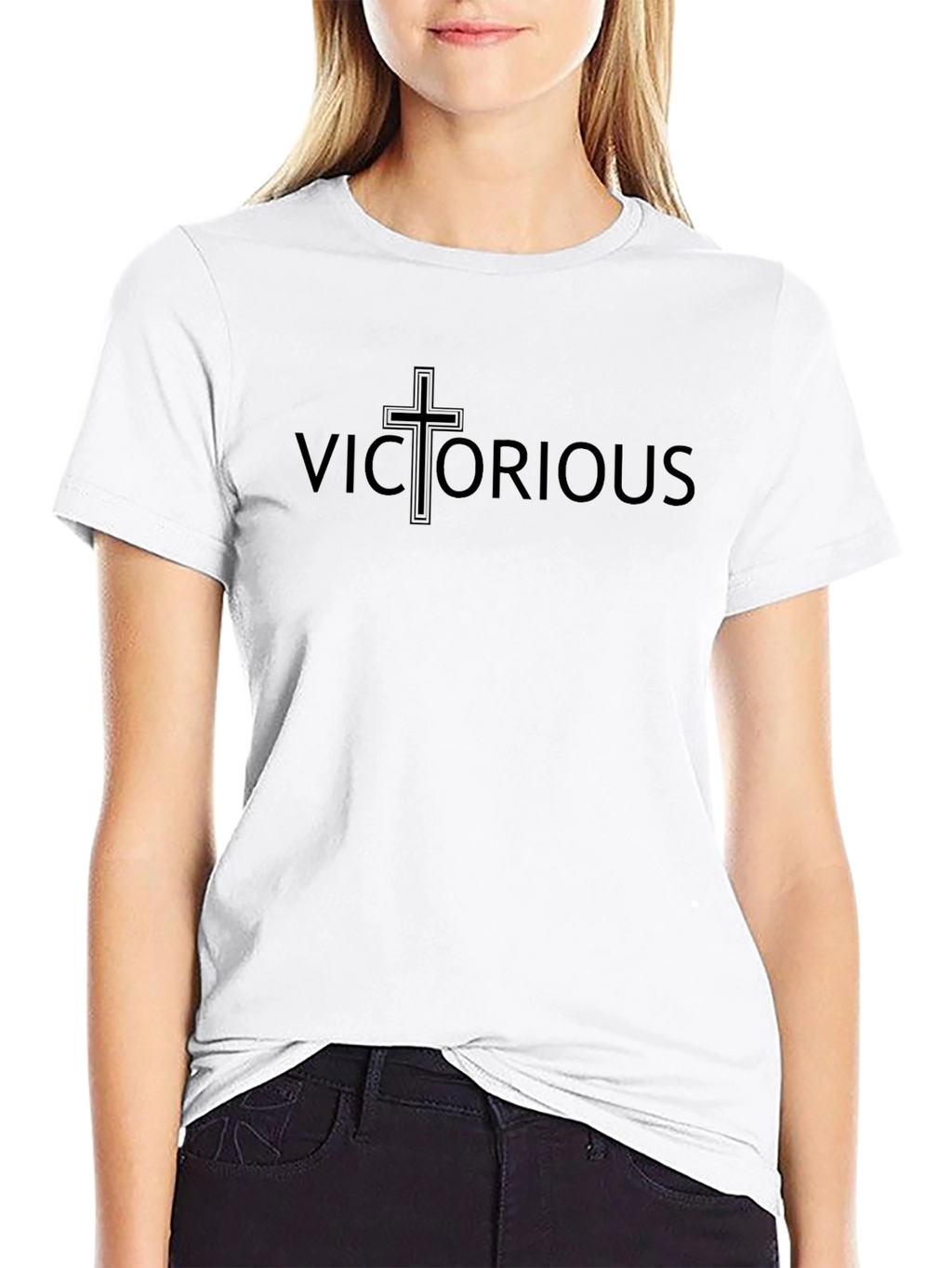 Victorious Cross Graphic T-Shirt