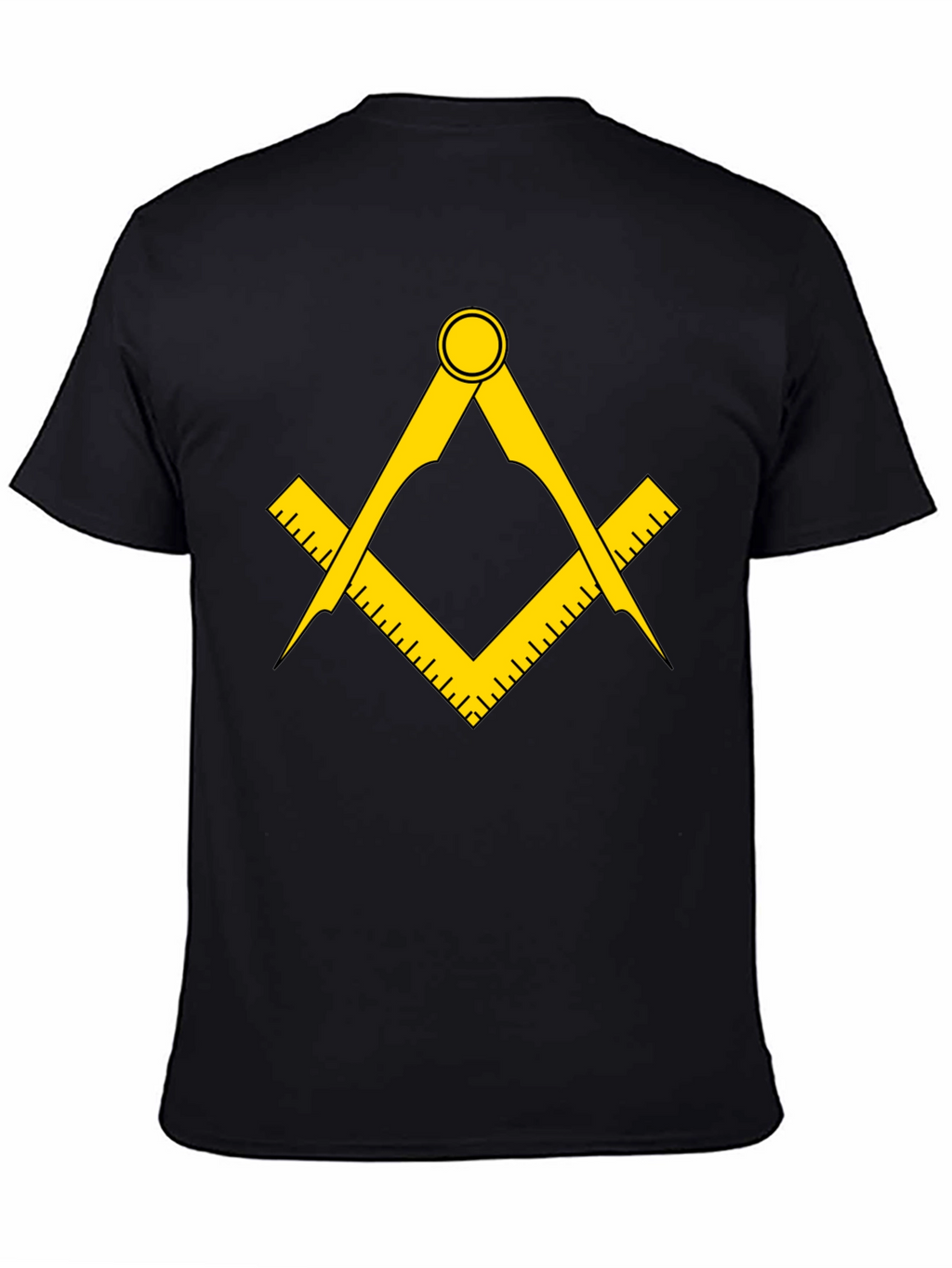 Masonic Compass & Square Graphic T-Shirt