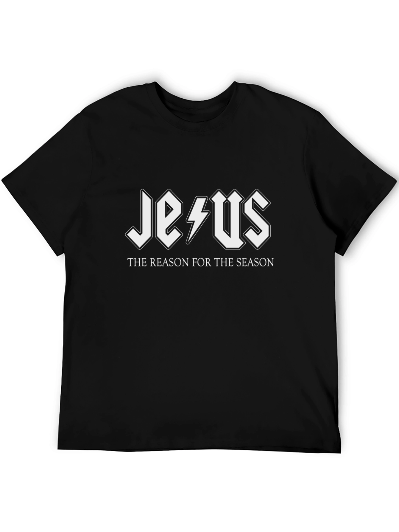 Jesus Rock Band Style T-Shirt - The Reason for the Season!