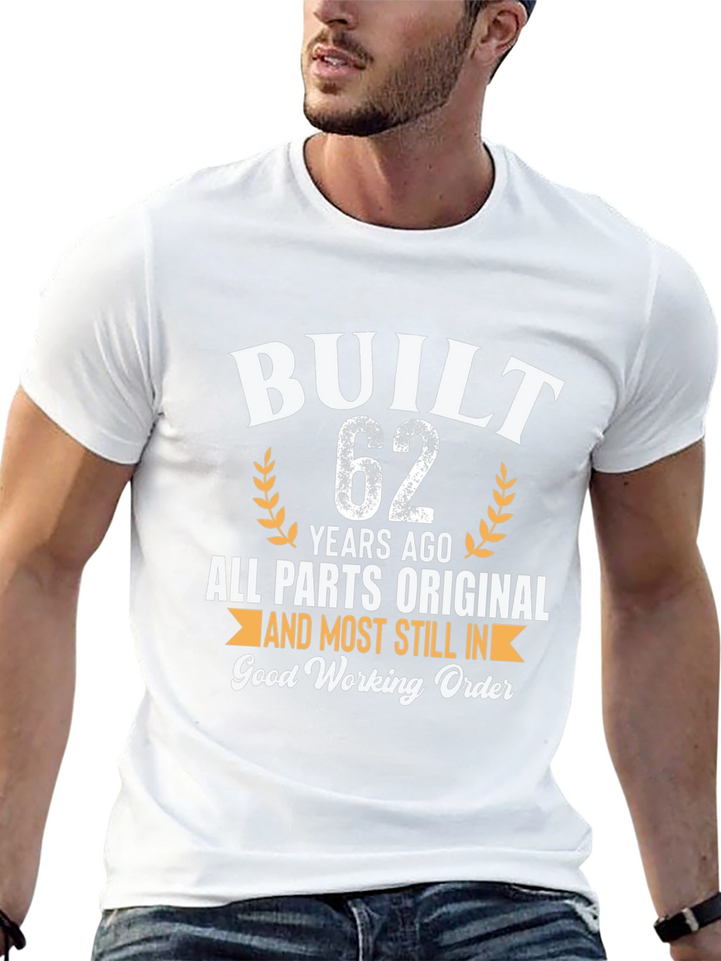 Built 62 Years Ago Funny Birthday T-Shirt