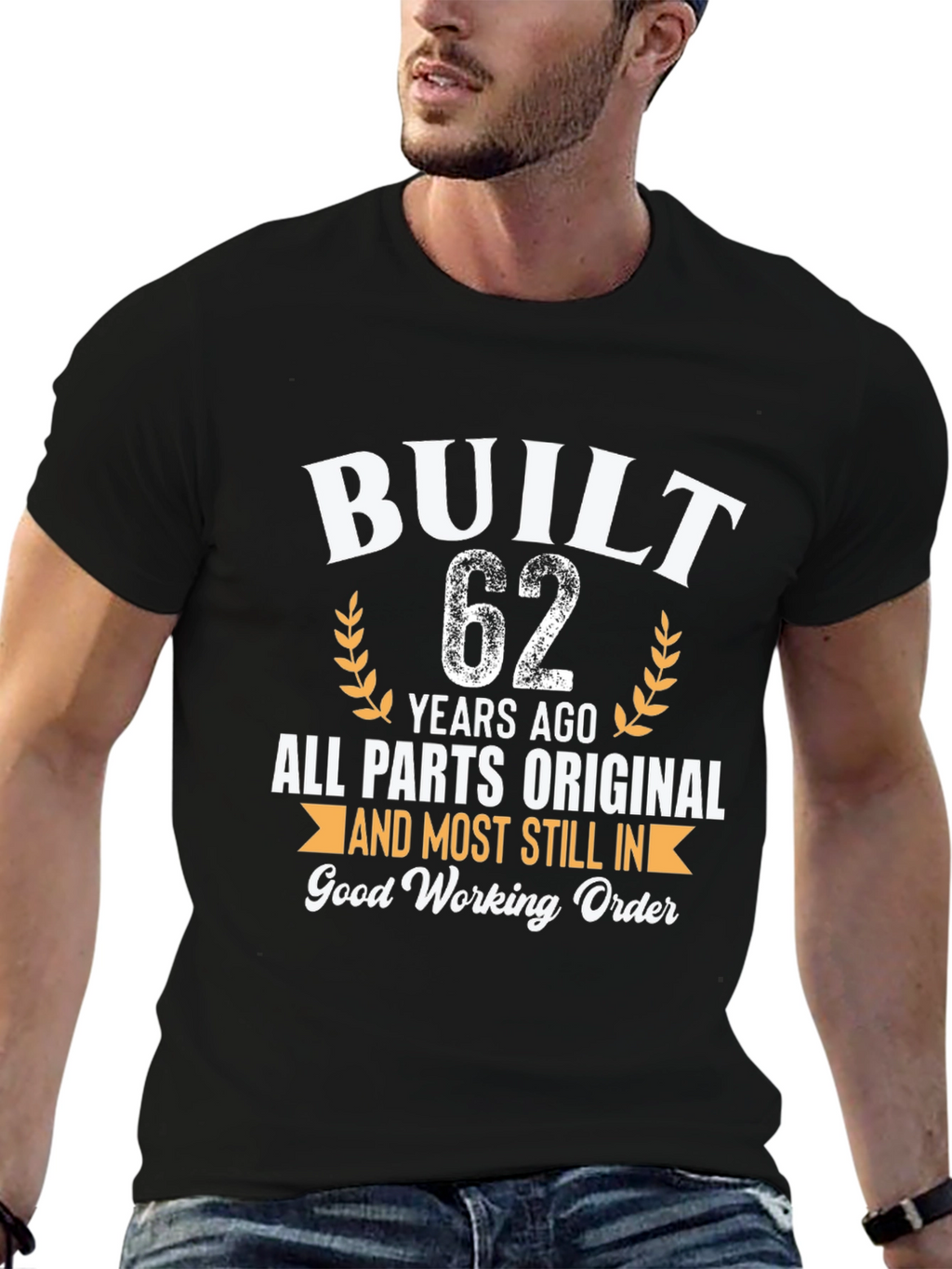 Built 62 Years Ago Funny Birthday T-Shirt