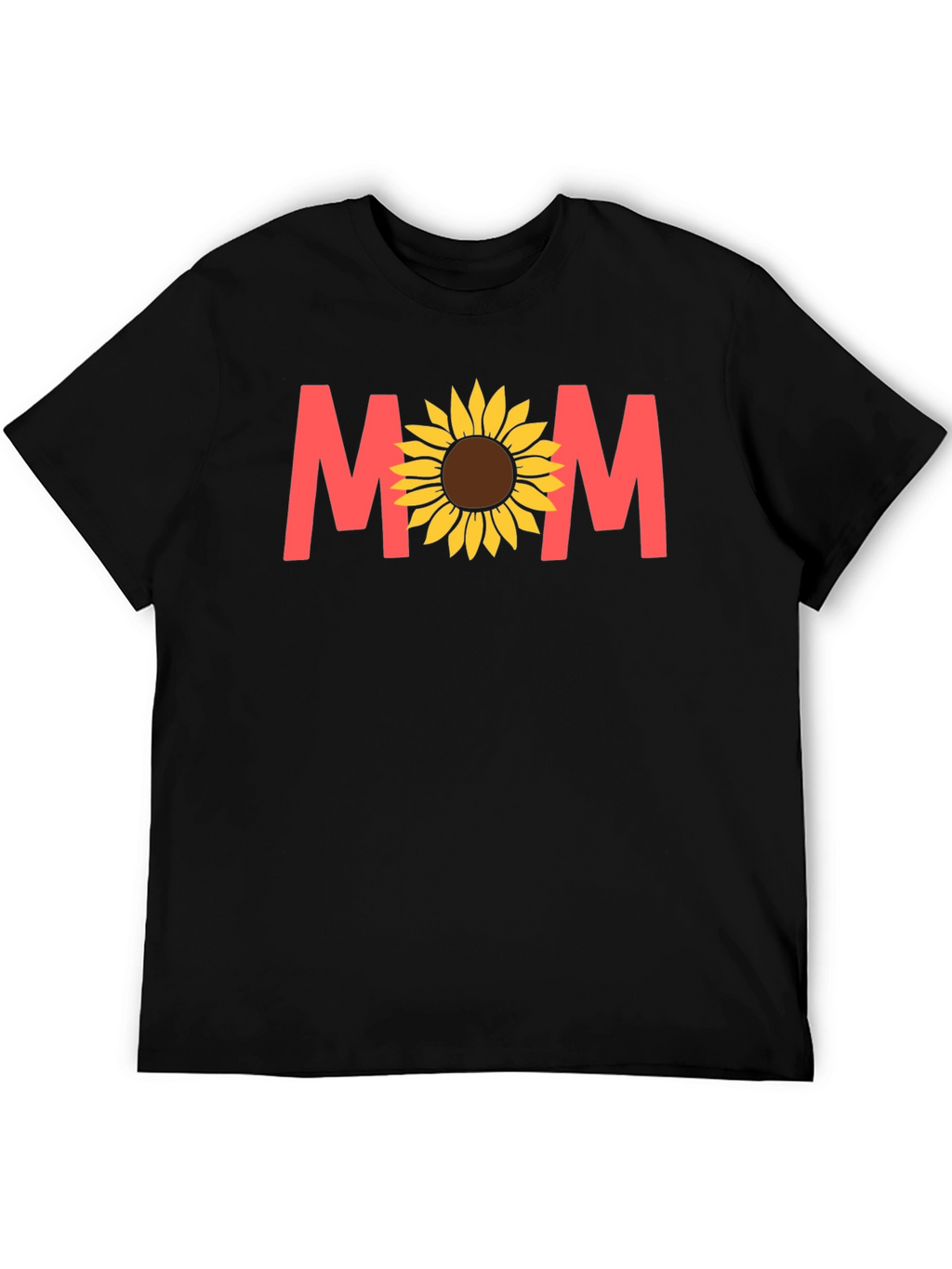 Mom Sunflower Graphic Tee - Cute Womens T-Shirt