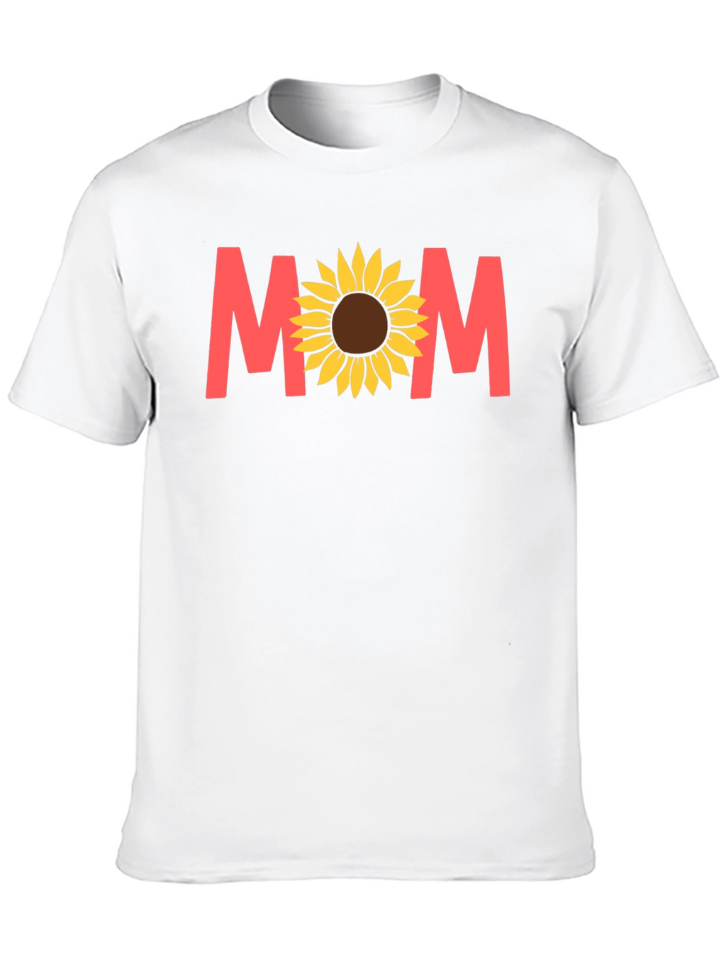 Mom Sunflower Graphic Tee - Cute Womens T-Shirt