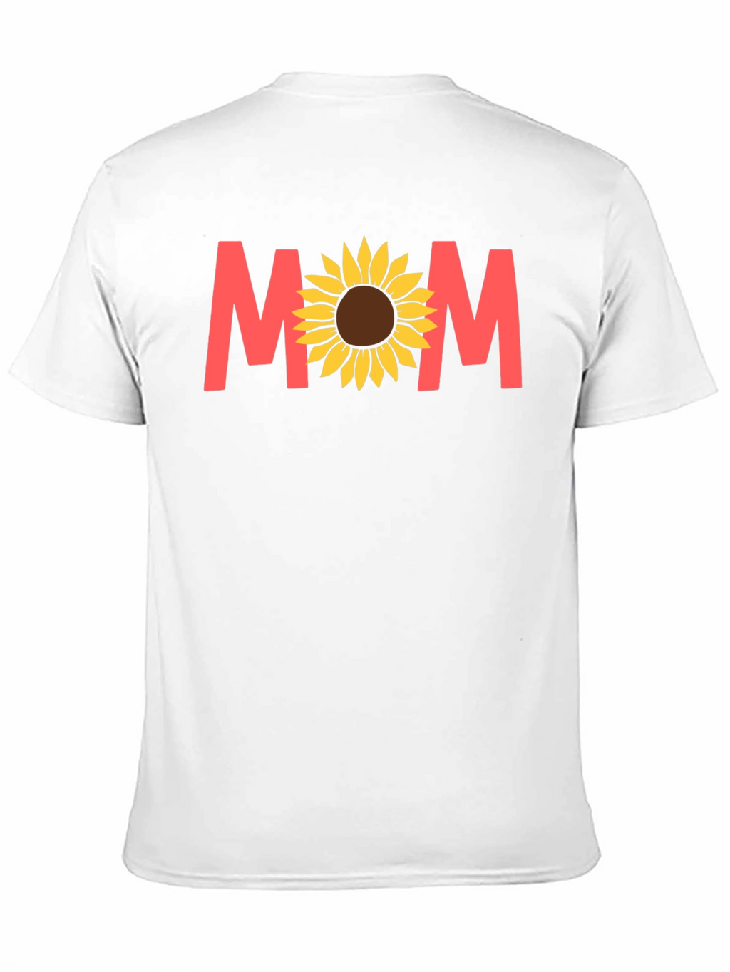 Mom Sunflower Graphic Tee - Cute Womens T-Shirt