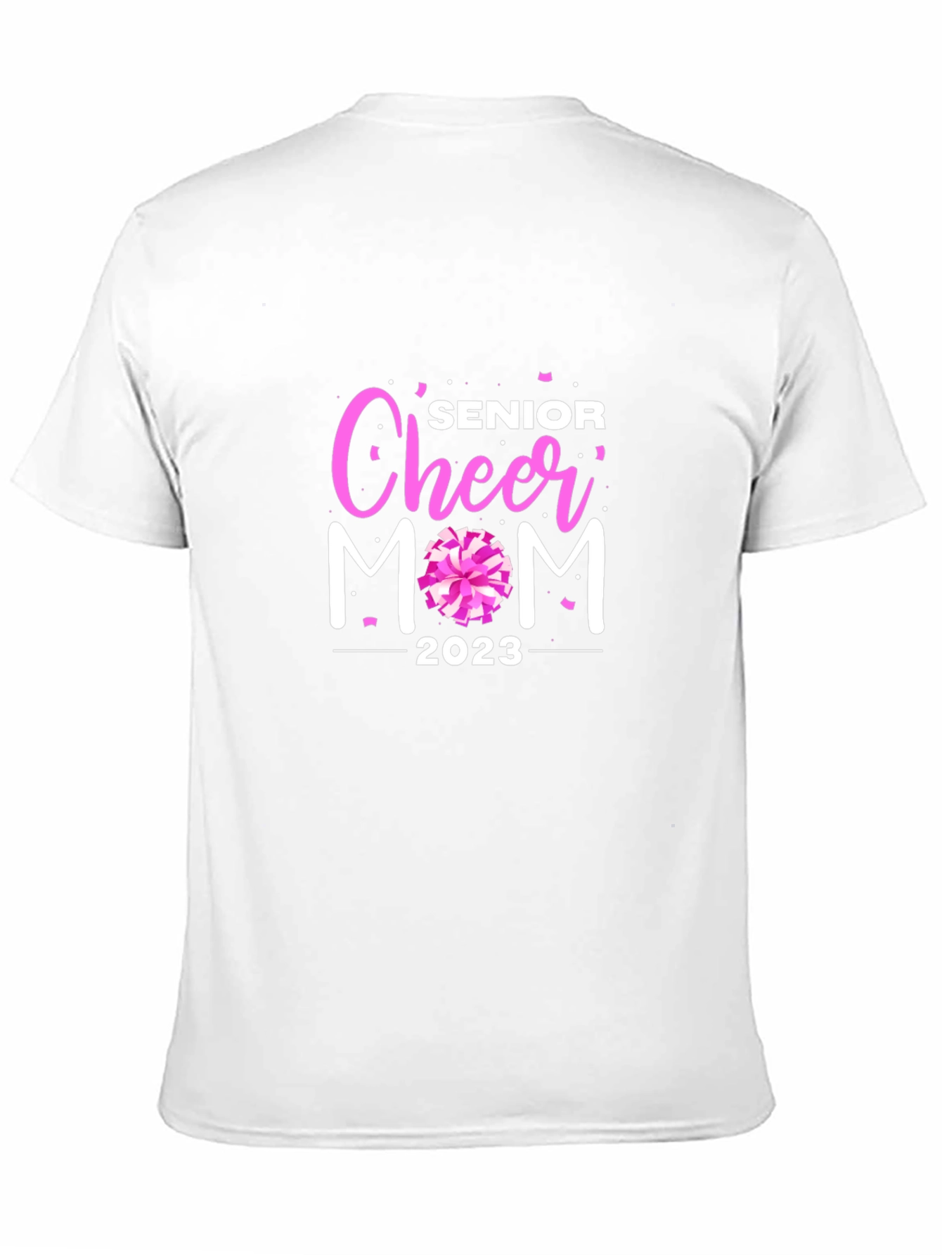 Senior Cheer Mom 2023 Black T-Shirt