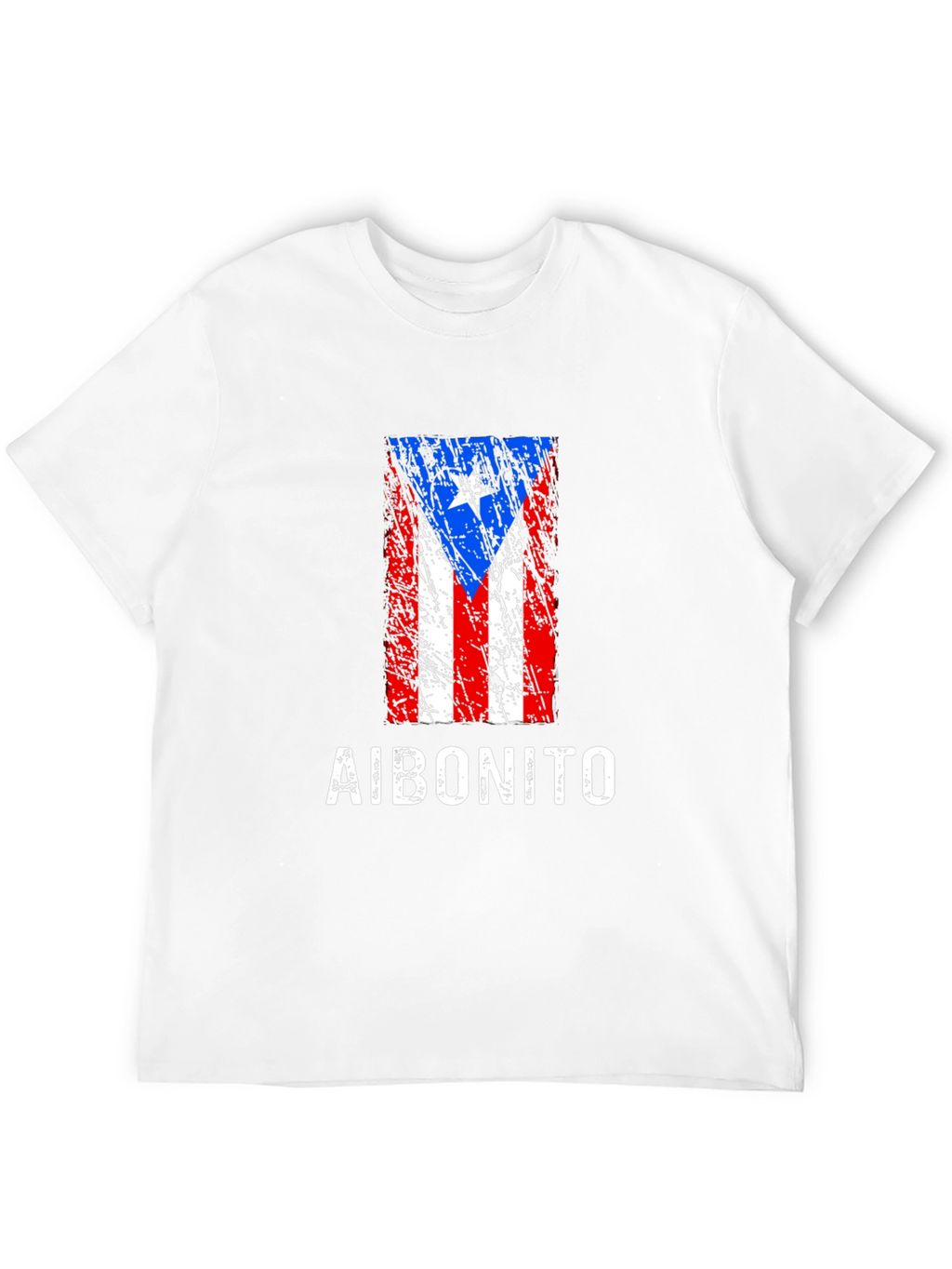 Aibonito Puerto Rico Flag Grunge T-Shirt