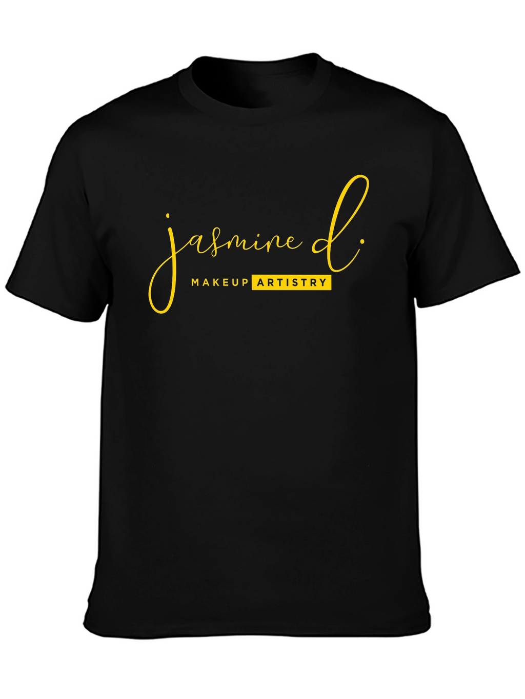 Jasmine D. Makeup Artistry Black Tee
