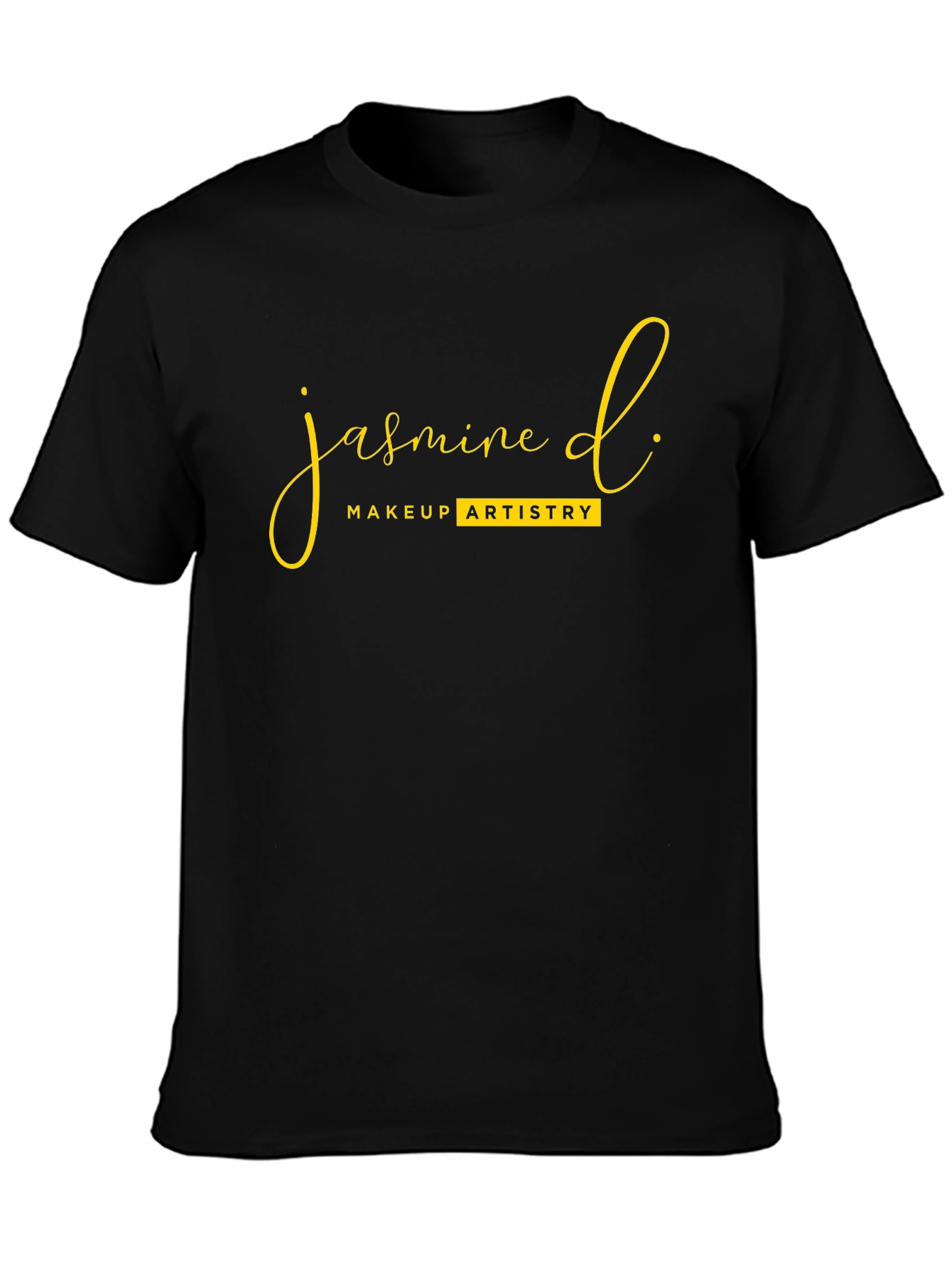 Jasmine D. Makeup Artistry Black Tee