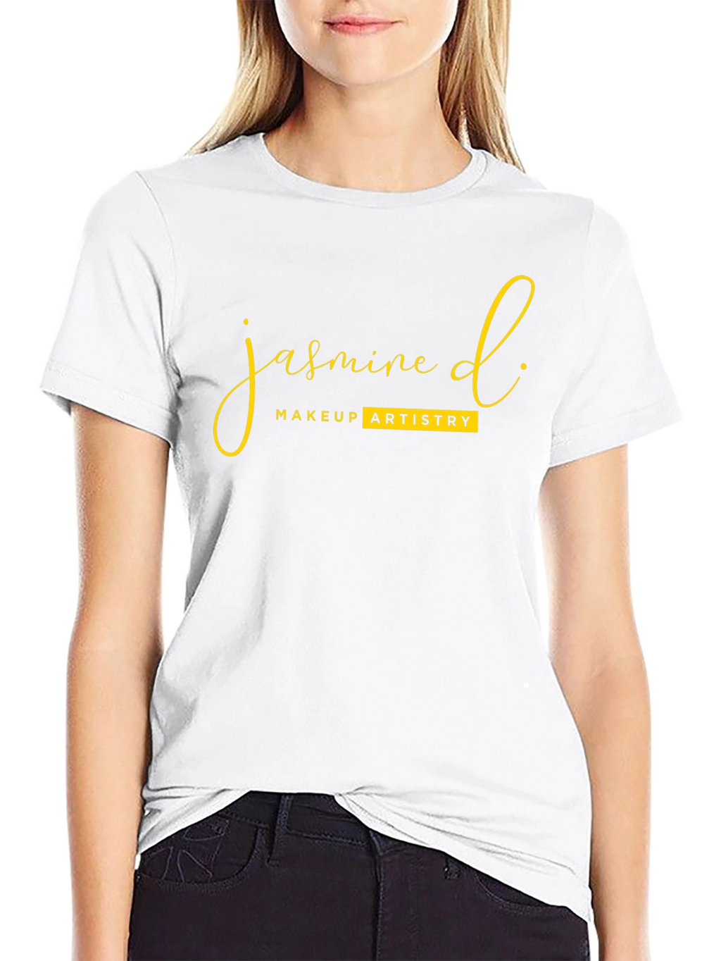 Jasmine D. Makeup Artistry Black Tee