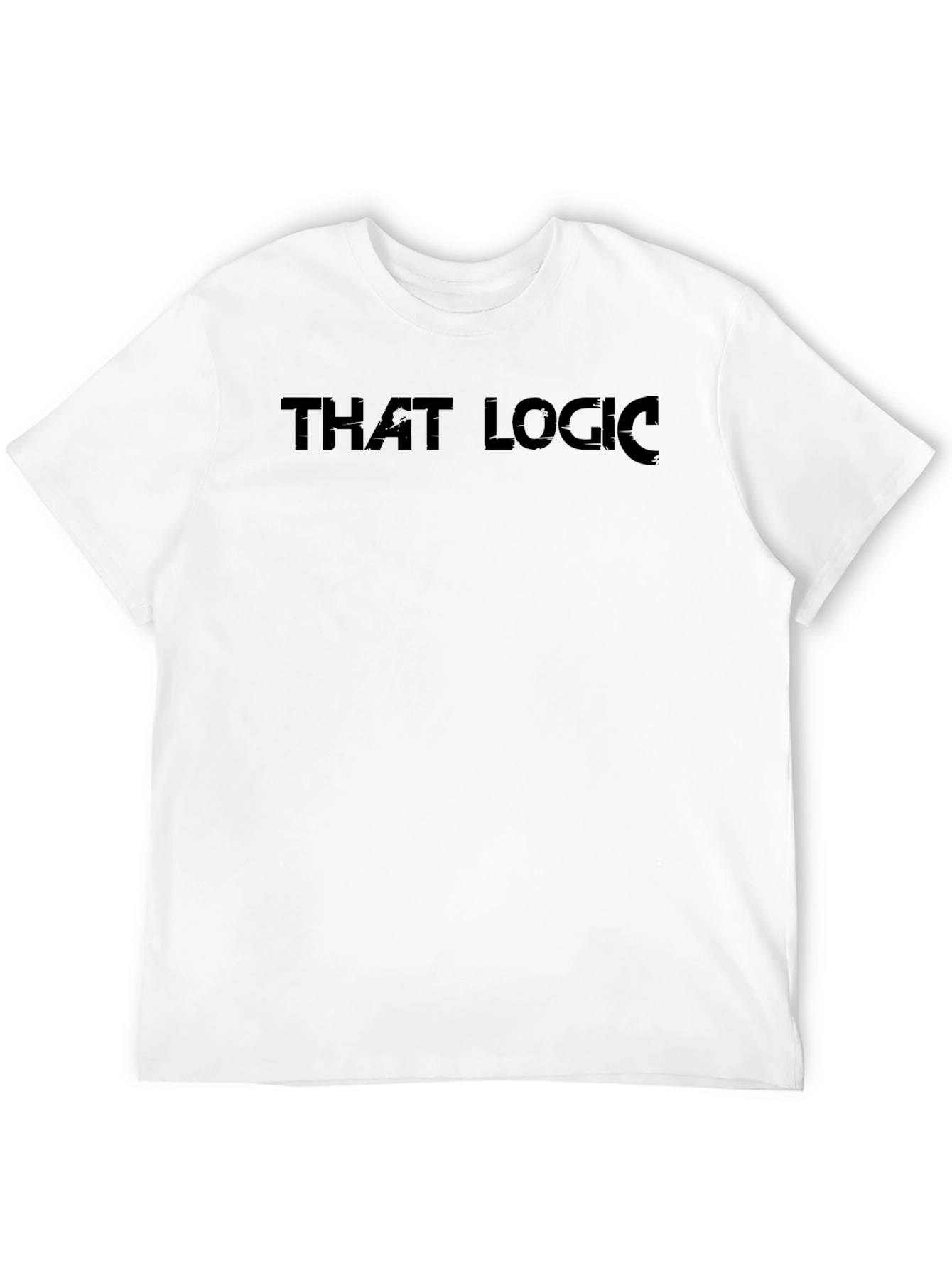 That Logic Black T-Shirt