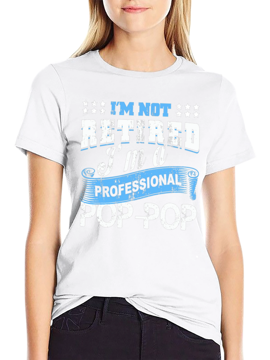 Professional Pop-Pop T-Shirt - Retired Grandfather Gift