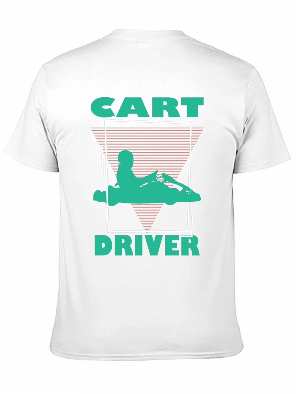 Retro Style Kart Driver Tee - Cool Racing Design