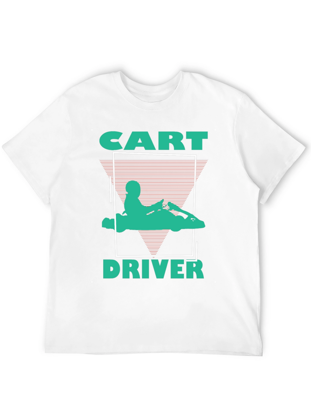 Retro Style Kart Driver Tee - Cool Racing Design