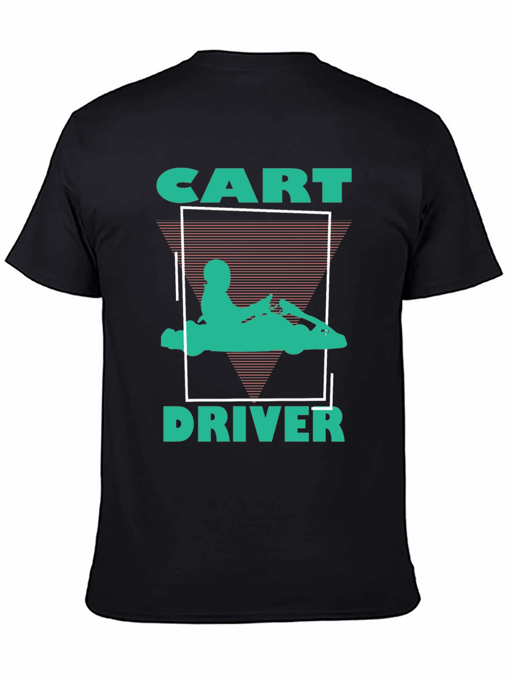 Retro Style Kart Driver Tee - Cool Racing Design