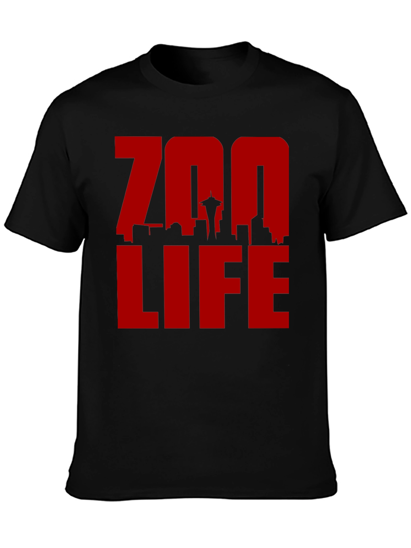 Zoo Life Seattle Skyline Graphic Tee
