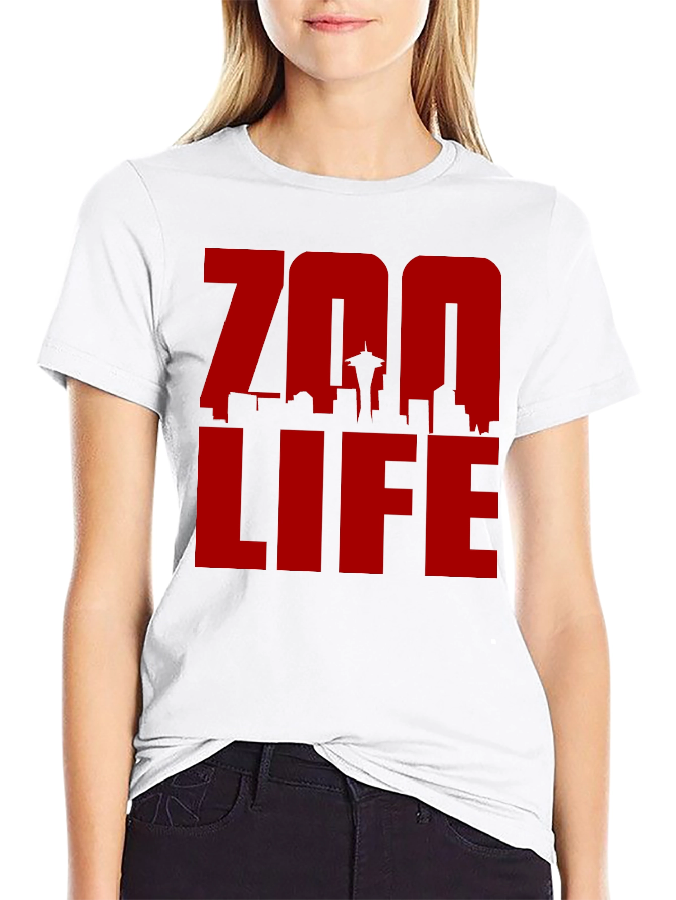 Zoo Life Seattle Skyline Graphic Tee