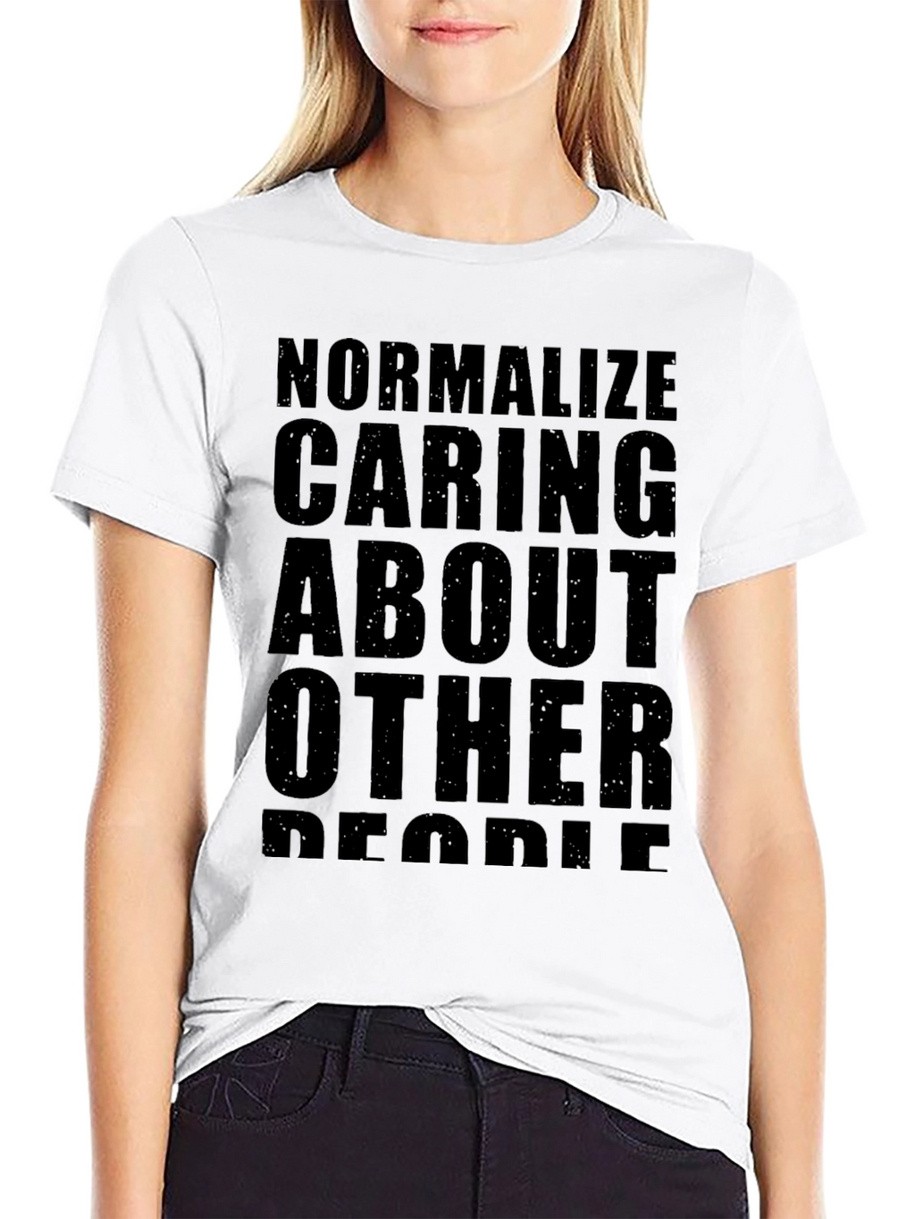 Normalize Caring About Other People T-Shirt