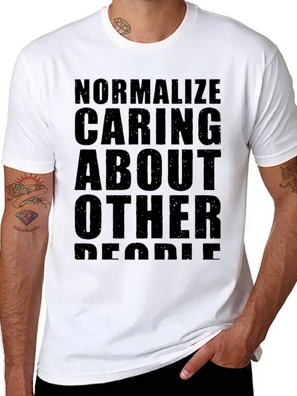 Normalize Caring About Other People T-Shirt