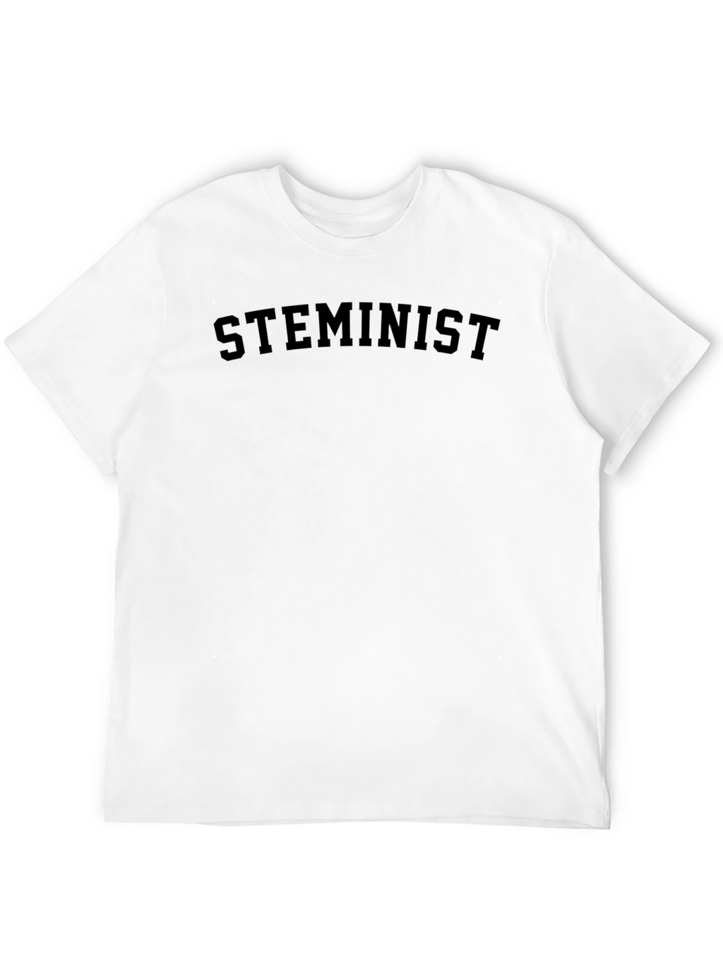 STEMINIST T-Shirt - Black Unisex Crew Neck Tee