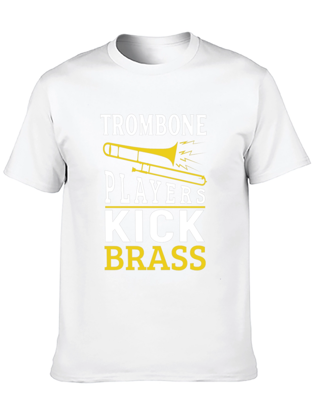 Trombone Players Kick Brass Graphic T-Shirt