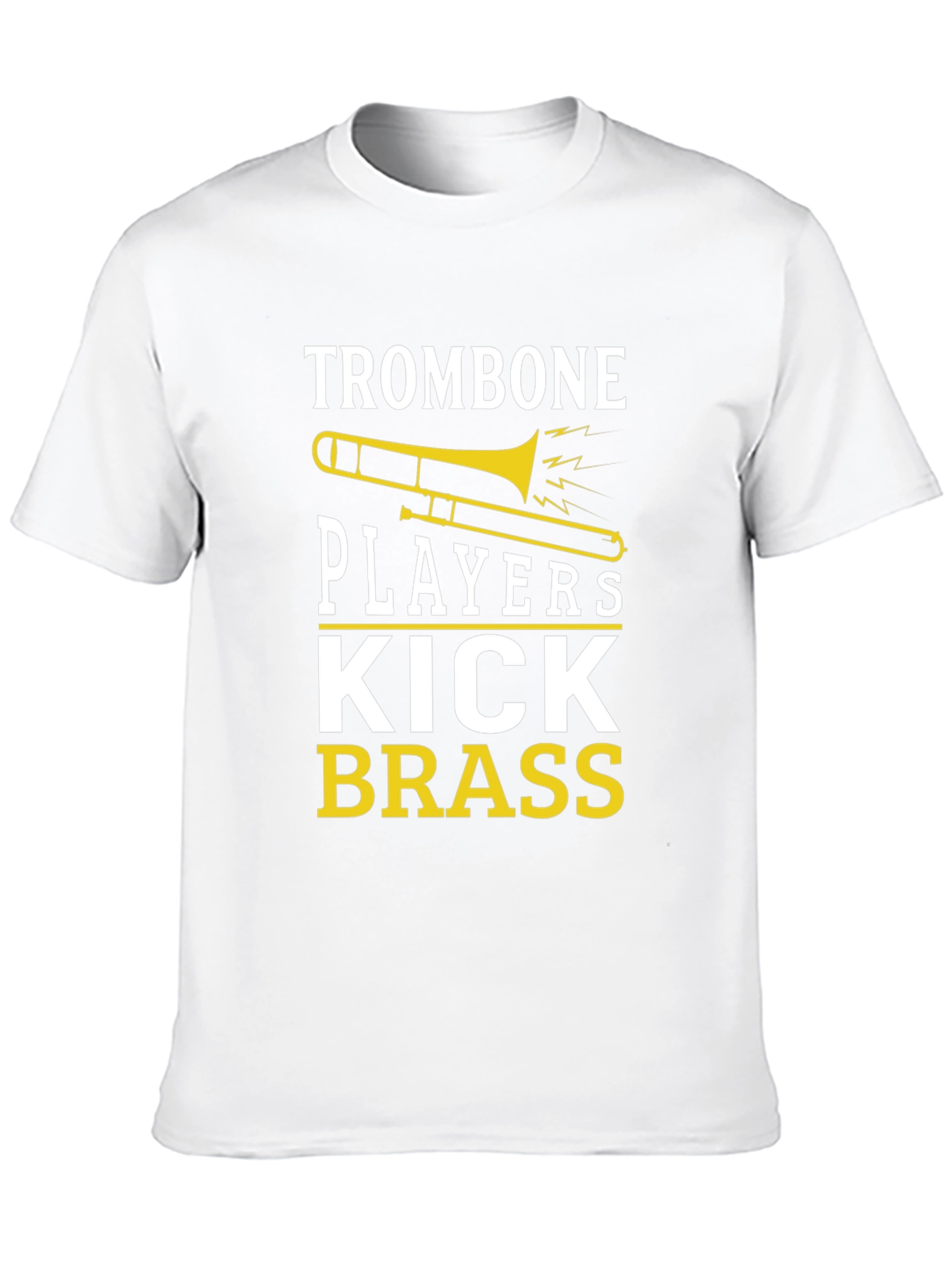 Trombone Players Kick Brass Graphic T-Shirt