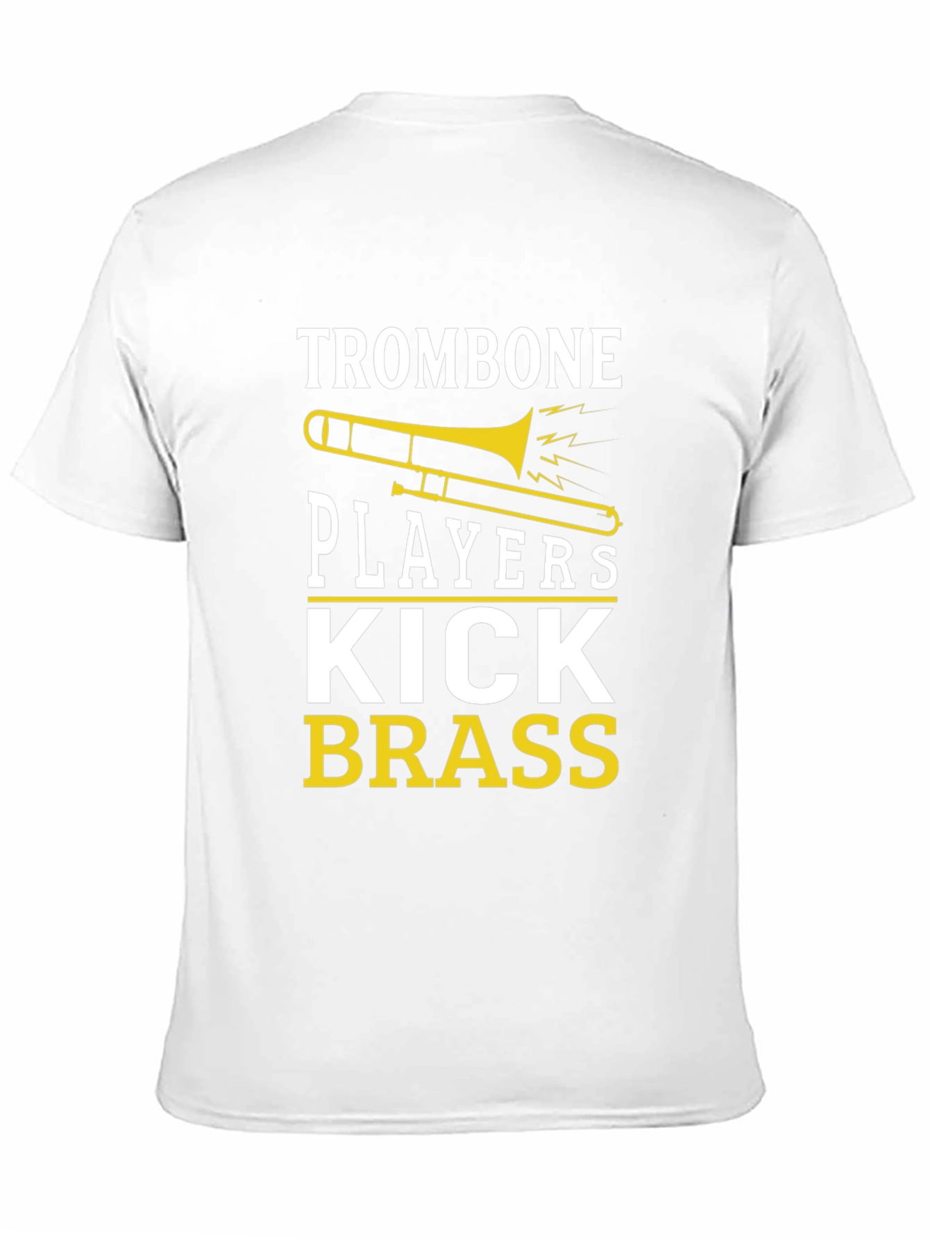 Trombone Players Kick Brass Graphic T-Shirt