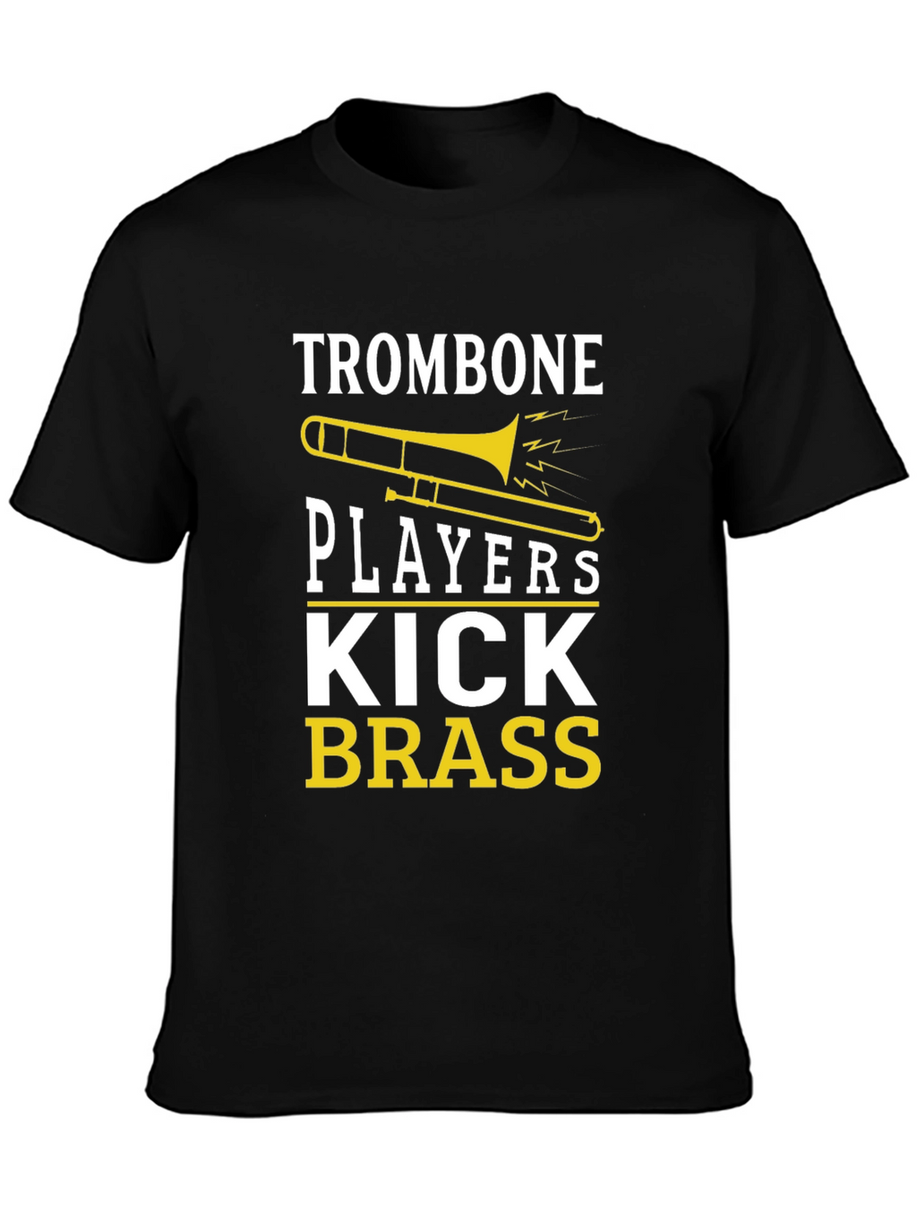 Trombone Players Kick Brass Graphic T-Shirt