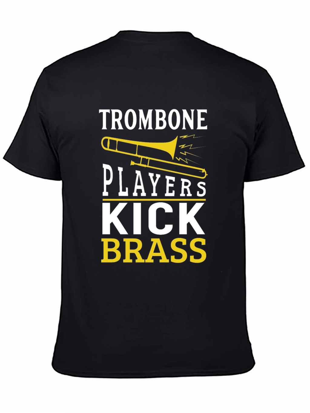 Trombone Players Kick Brass Graphic T-Shirt