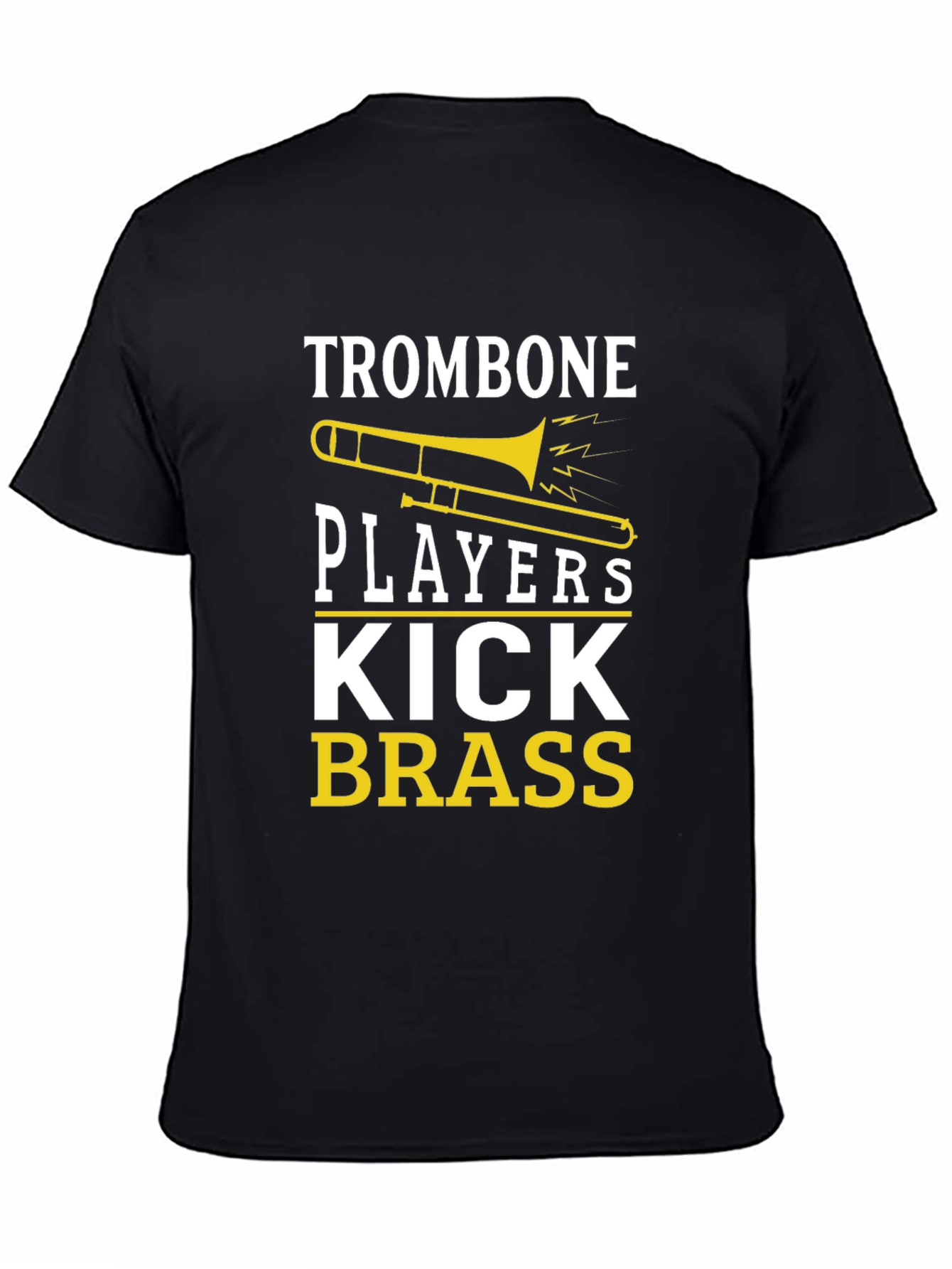 Trombone Players Kick Brass Graphic T-Shirt