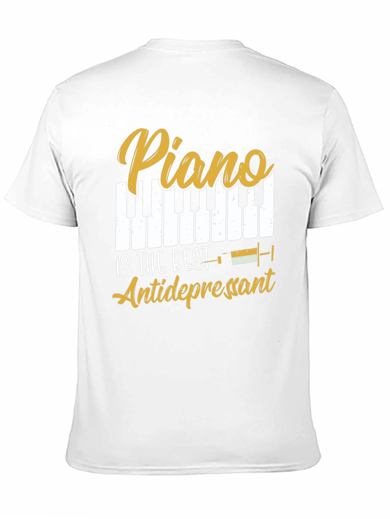 Piano is the Best Antidepressant Graphic Tee