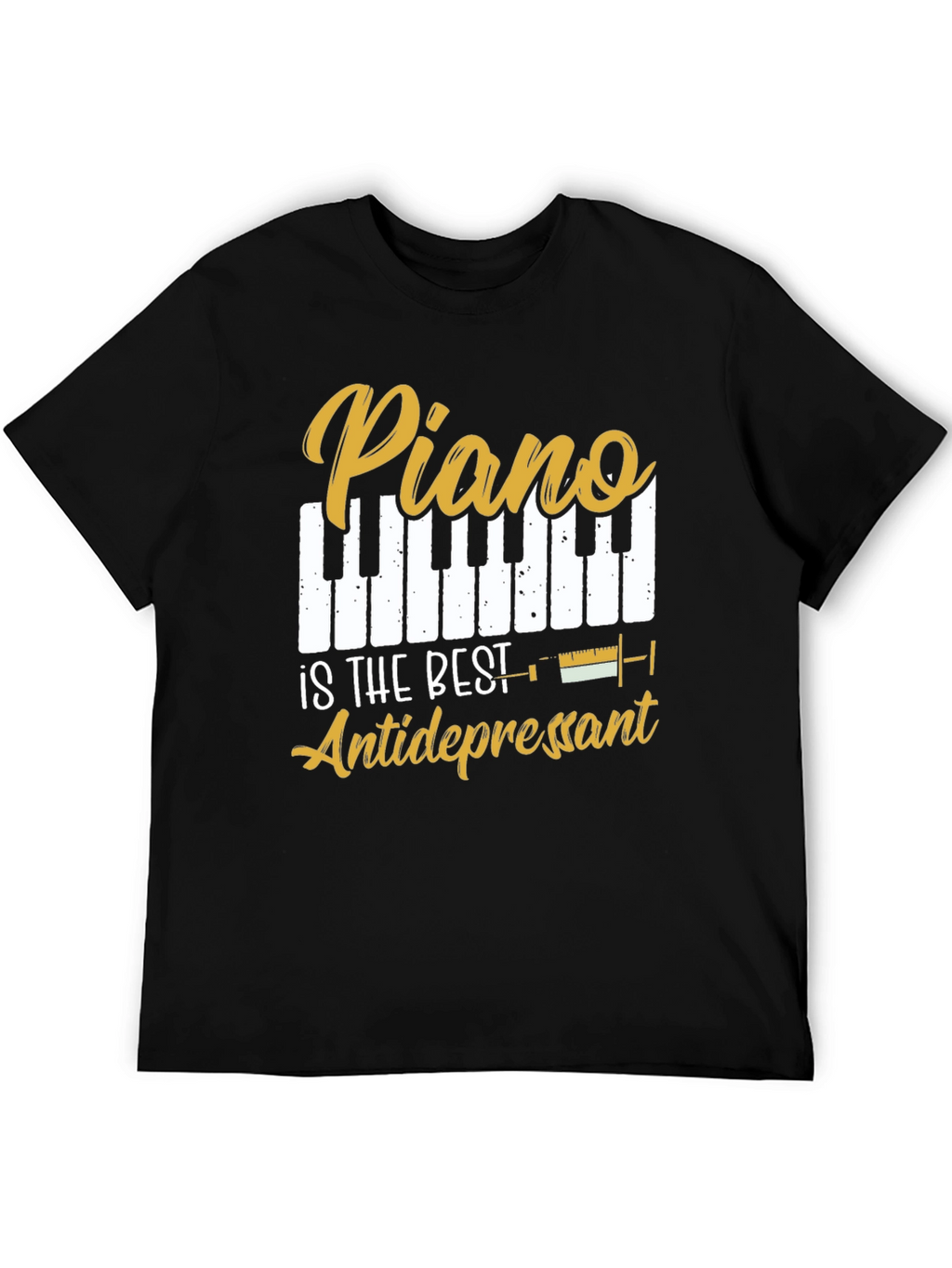 Piano is the Best Antidepressant Graphic Tee