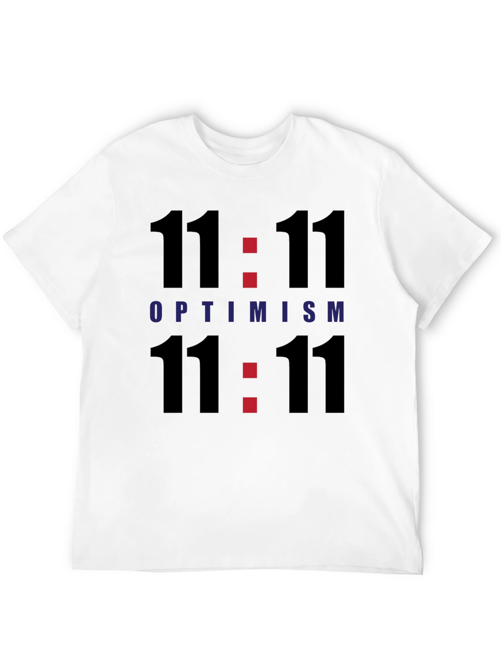 11:11 Optimism Graphic Print Mens T-Shirt