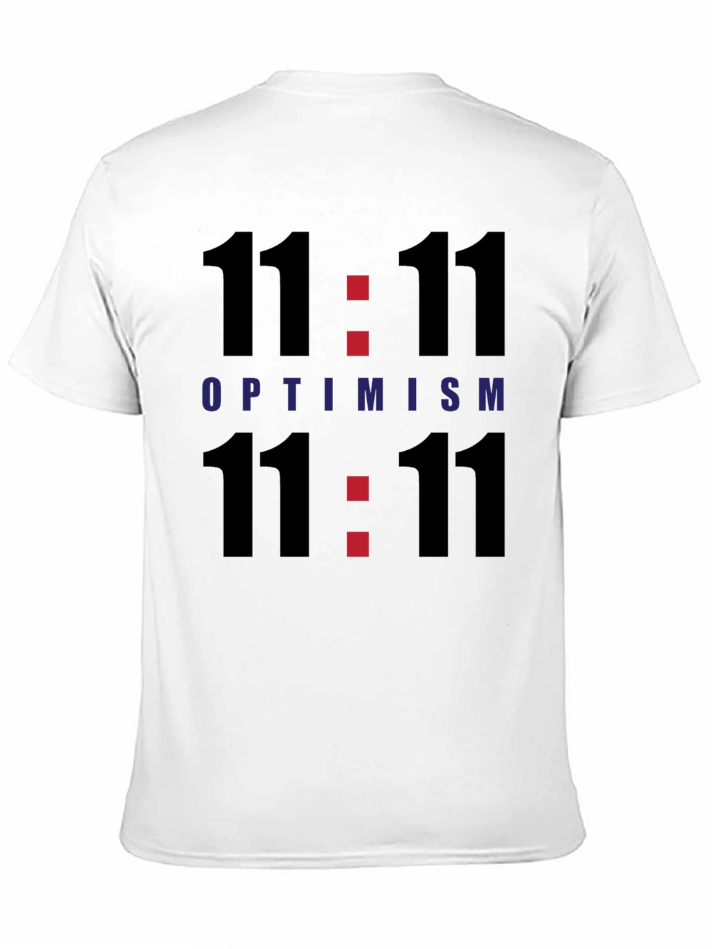 11:11 Optimism Graphic Print Mens T-Shirt