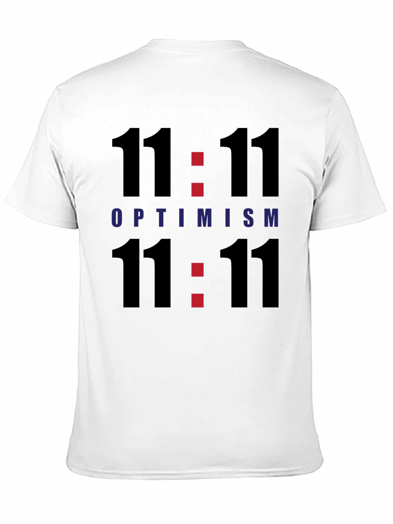 11:11 Optimism Graphic Print Mens T-Shirt