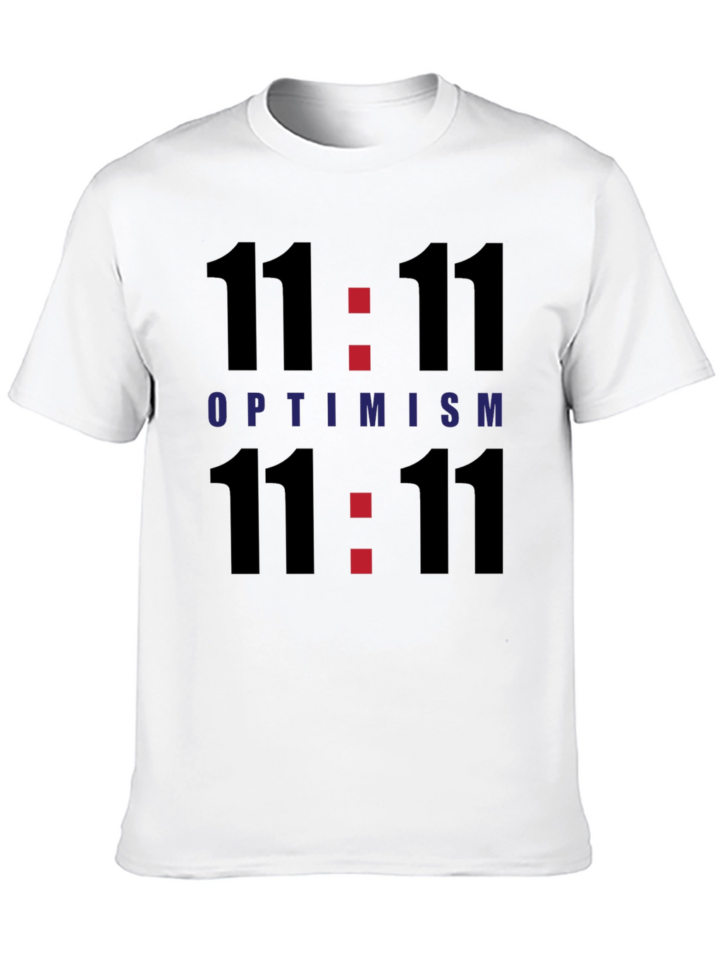 11:11 Optimism Graphic Print Mens T-Shirt
