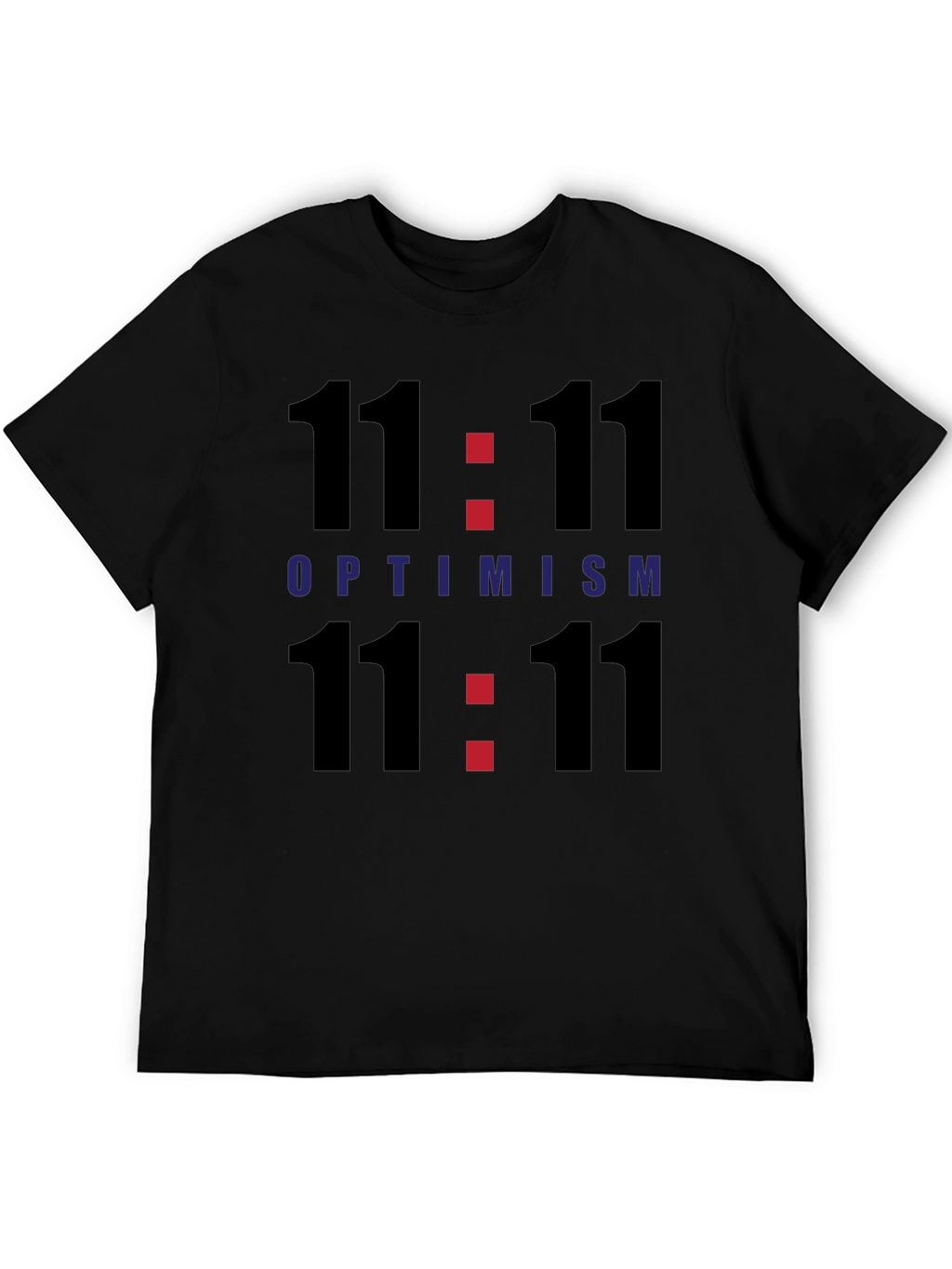 11:11 Optimism Graphic Print Mens T-Shirt