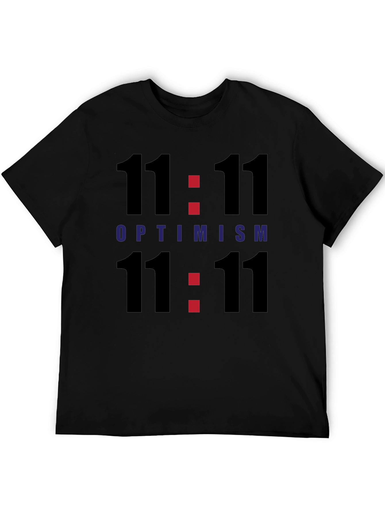 11:11 Optimism Graphic Print Mens T-Shirt