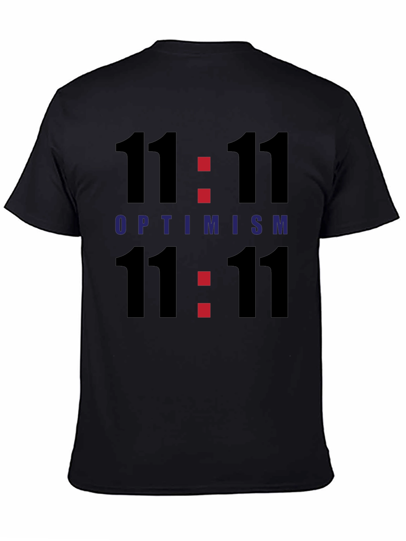 11:11 Optimism Graphic Print Mens T-Shirt