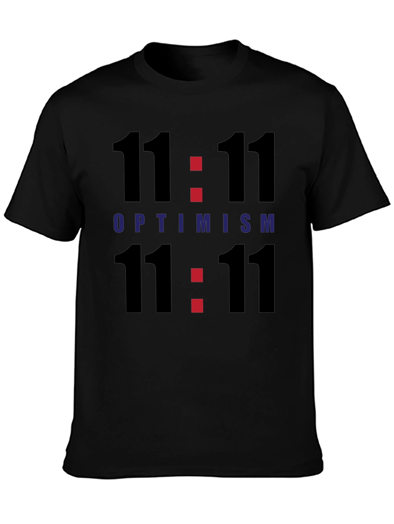 11:11 Optimism Graphic Print Mens T-Shirt