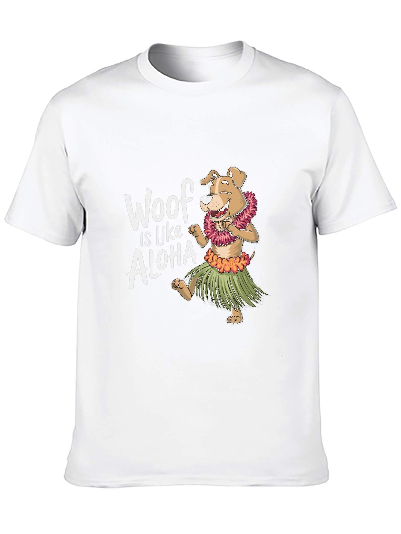Woof is like Aloha Graphic T-Shirt