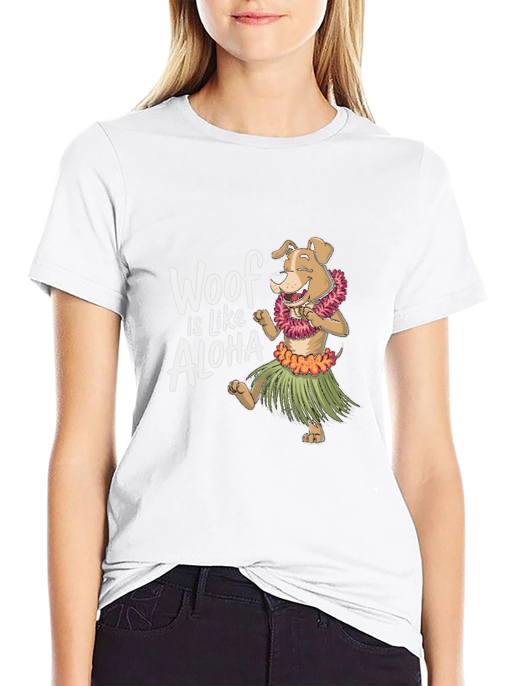 Woof is like Aloha Graphic T-Shirt