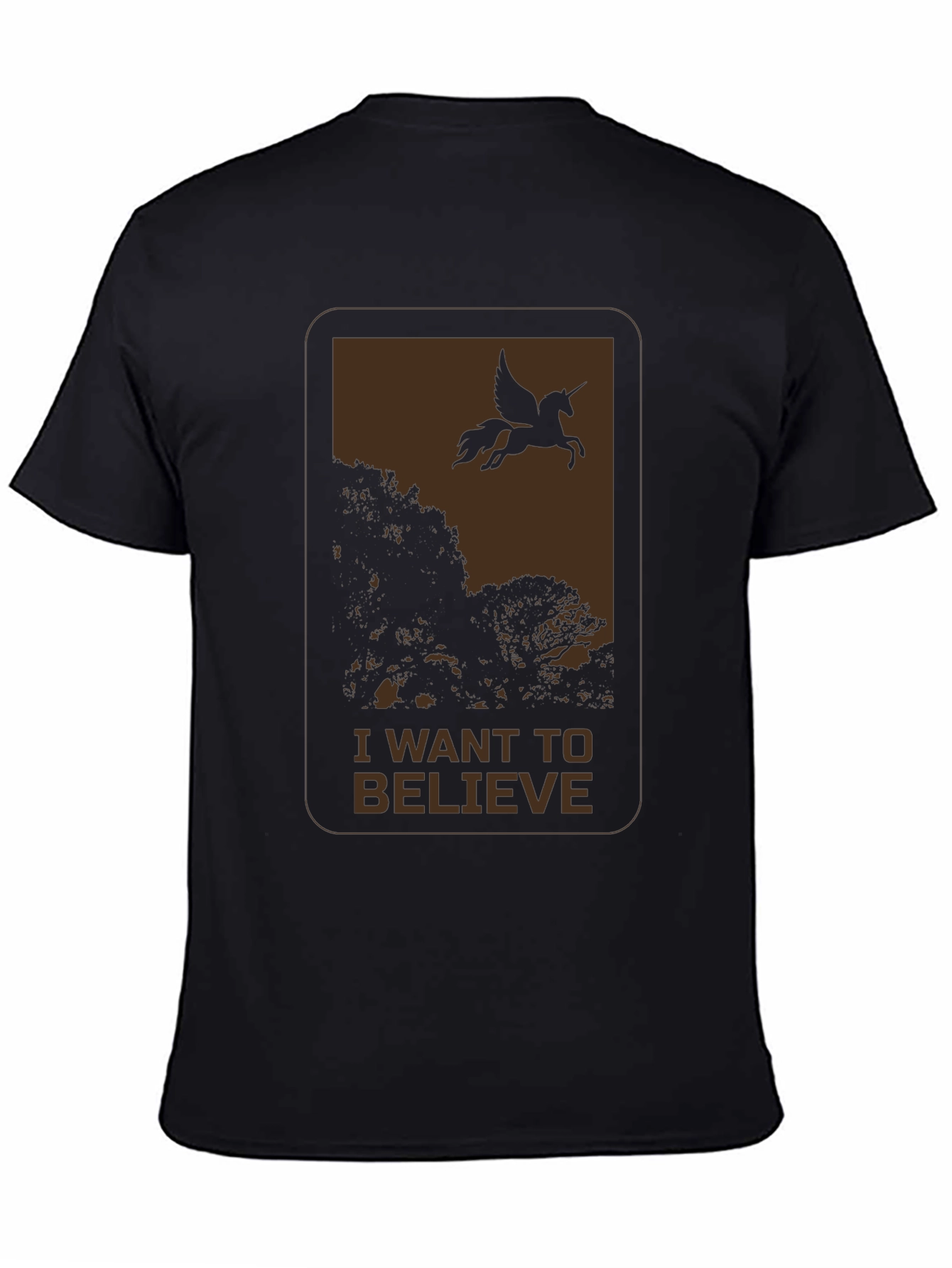 I Want to Believe Unicorn Graphic T-Shirt