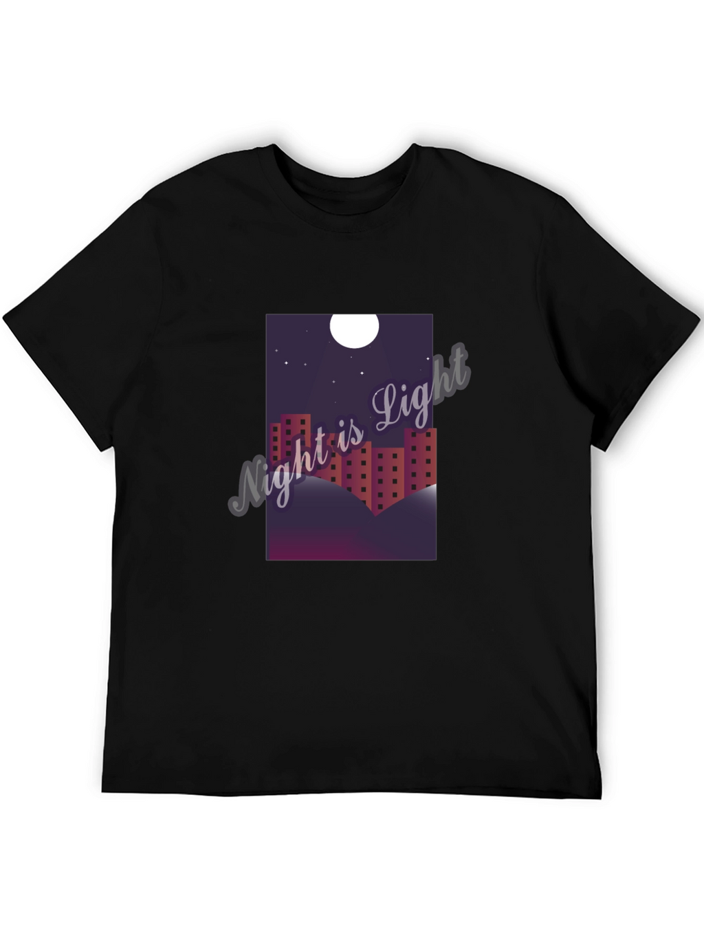Night is Light Graphic T-Shirt