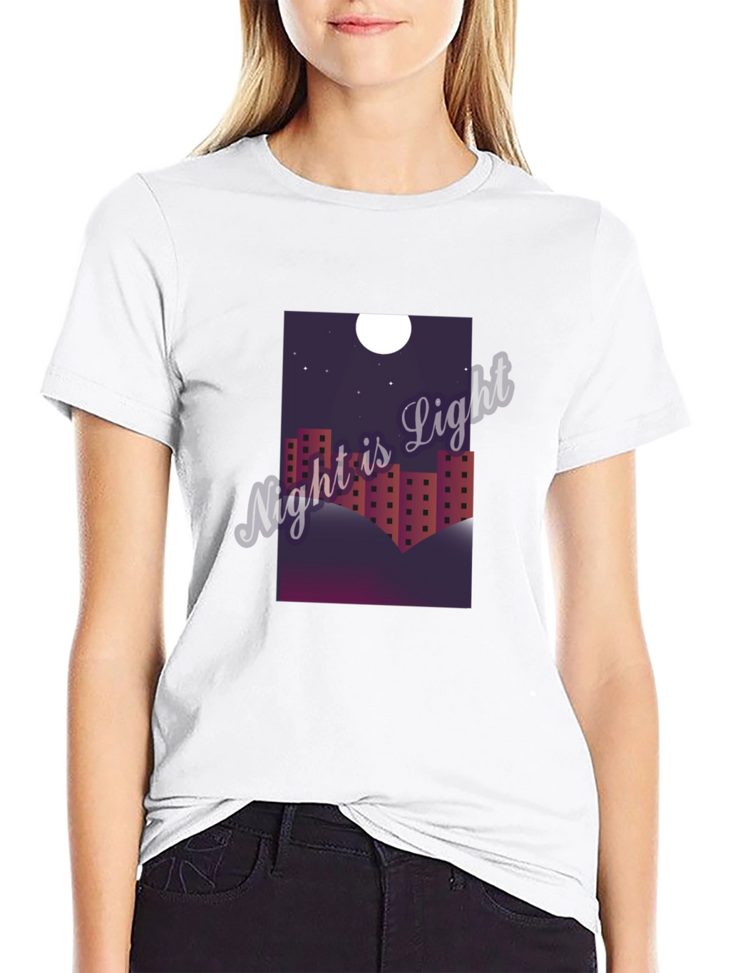 Night is Light Graphic T-Shirt