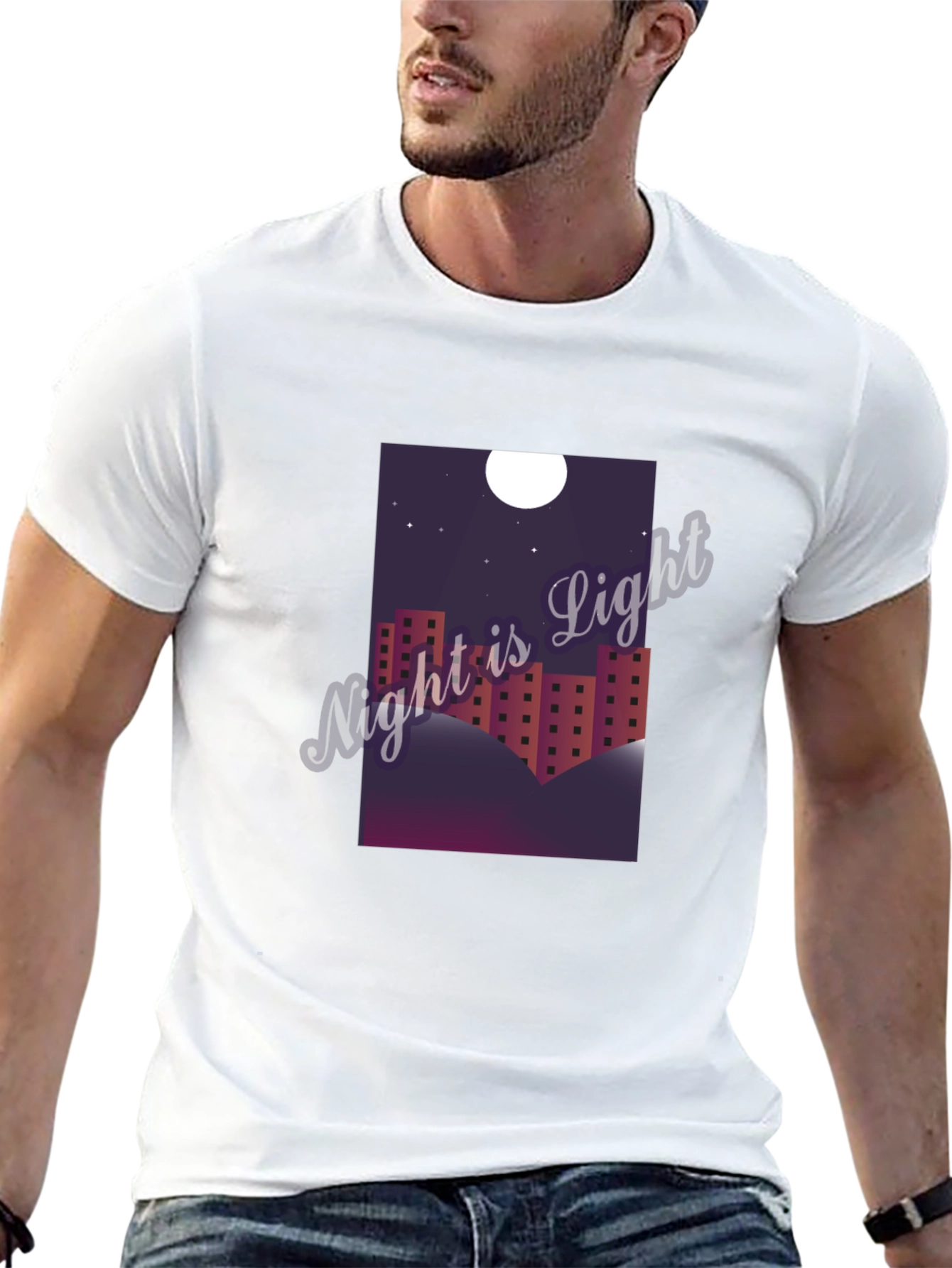 Night is Light Graphic T-Shirt