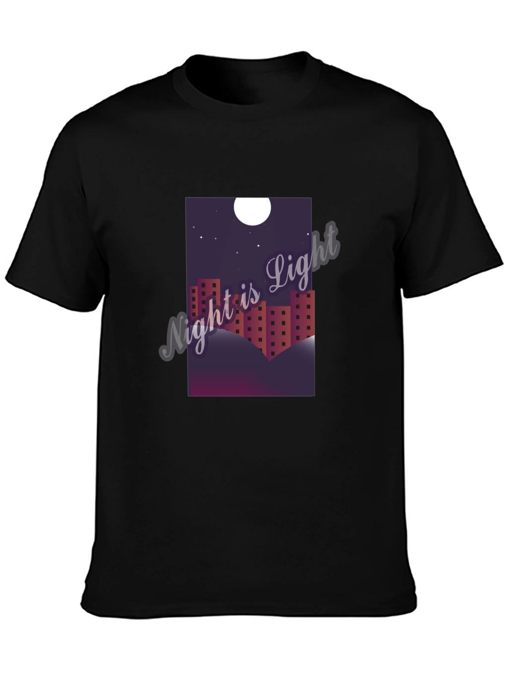Night is Light Graphic T-Shirt