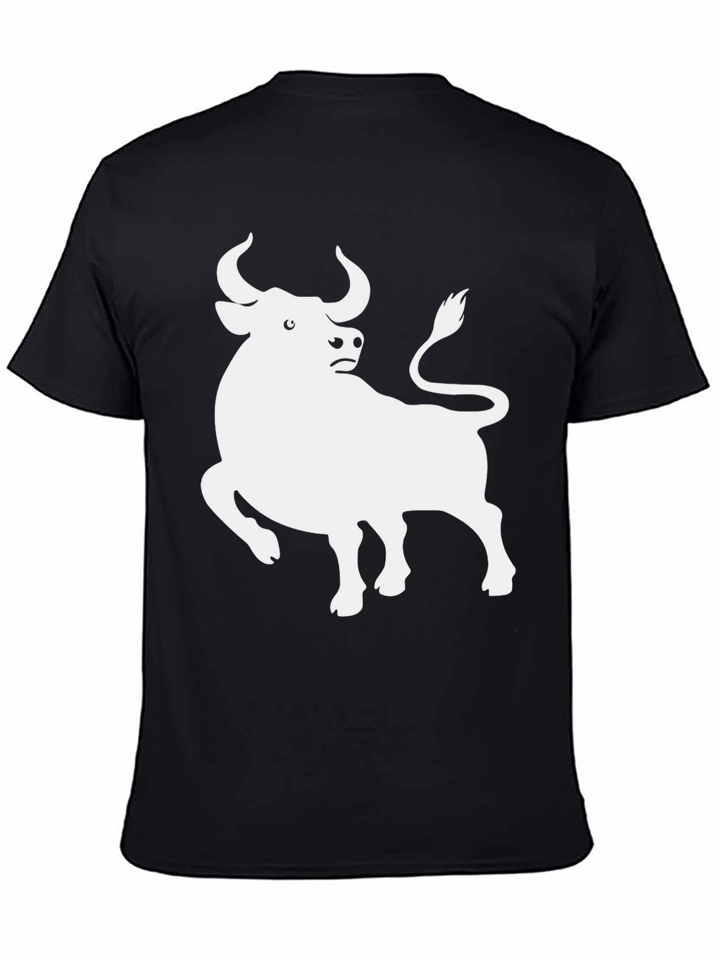 Bull Graphic Tee - Classic Black T-Shirt
