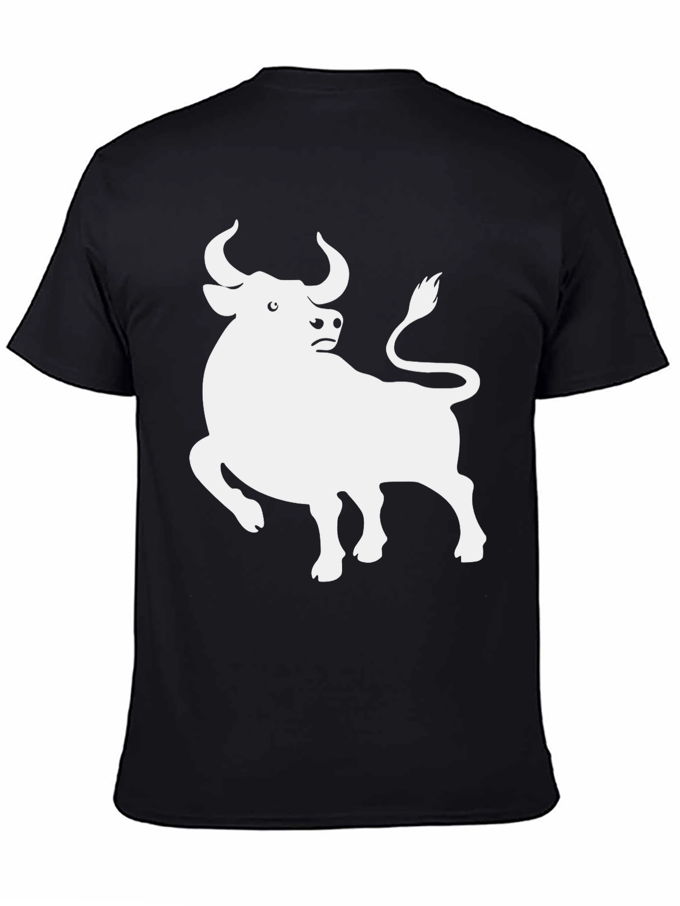 Bull Graphic Tee - Classic Black T-Shirt