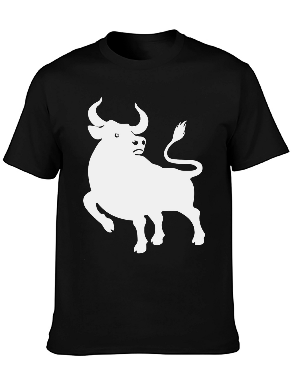 Bull Graphic Tee - Classic Black T-Shirt